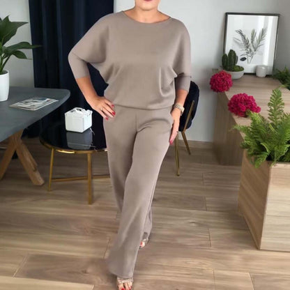 Elegant 3-Piece Set Including Long Cardigan, Top, and Pants